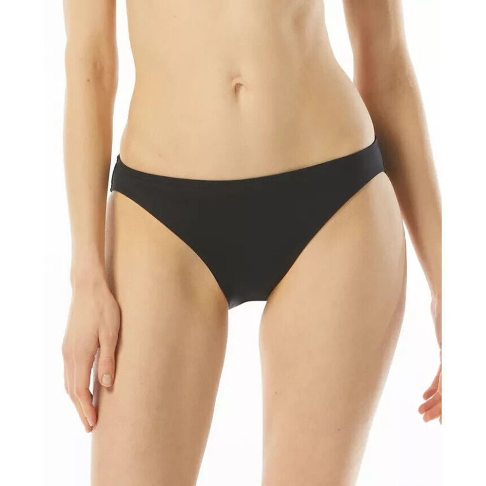 Michael Kors Women's Hipster Swim Bikini Bottom Swimsuit Black Large L